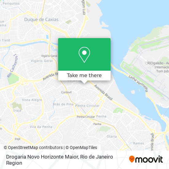 Drogaria Novo Horizonte Maior map