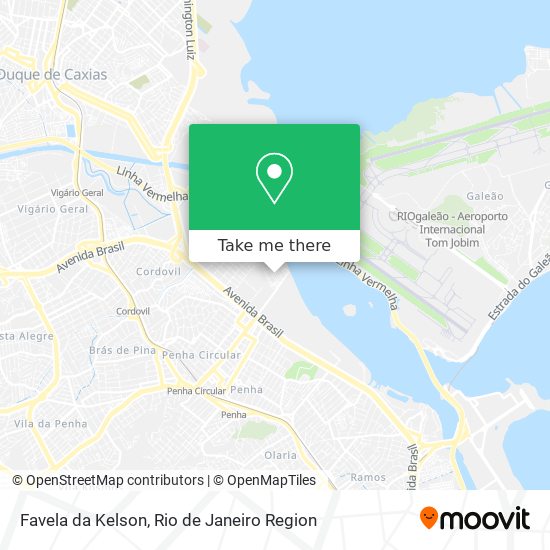 Mapa Favela da Kelson