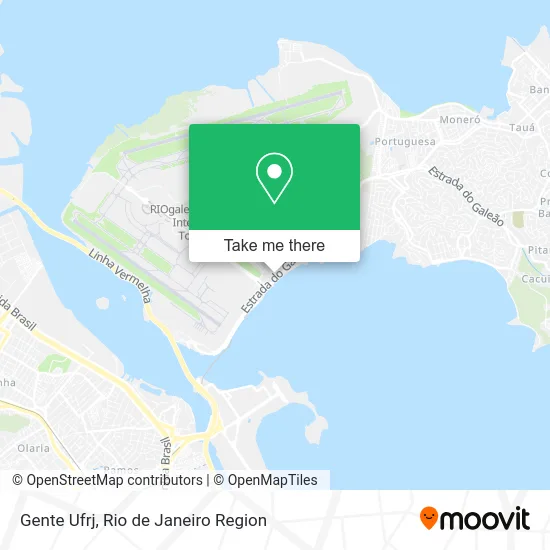 Gente Ufrj map