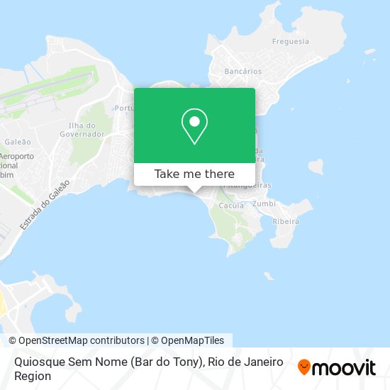 Quiosque Sem Nome (Bar do Tony) map