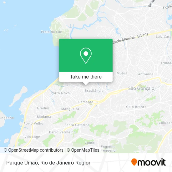 Parque Uniao map