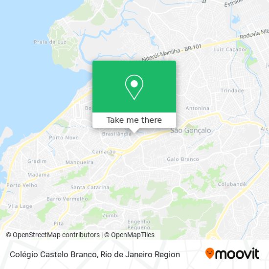 Colégio Castelo Branco map