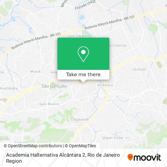 Academia Halternativa Alcântara 2 map
