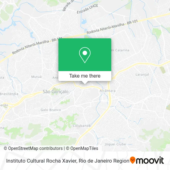 Instituto Cultural Rocha Xavier map