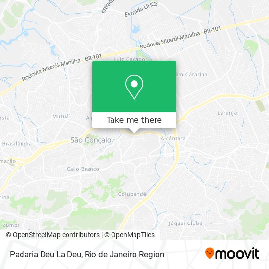 Padaria Deu La Deu map