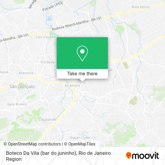 Boteco Da Vila (bar do juninho) map