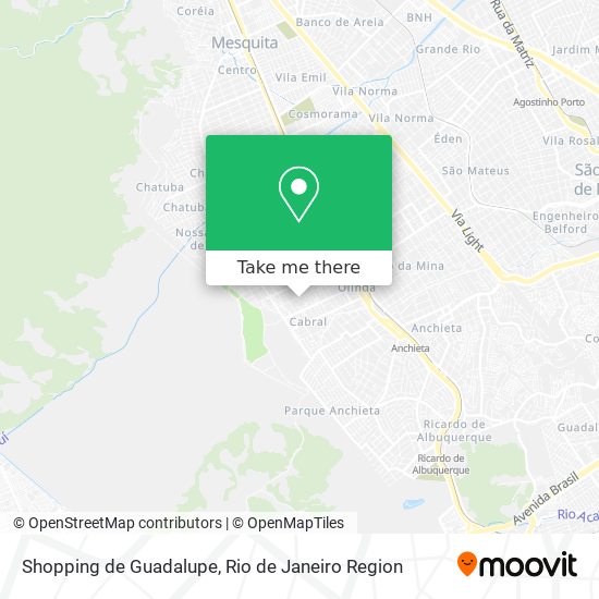 Mapa Shopping de Guadalupe