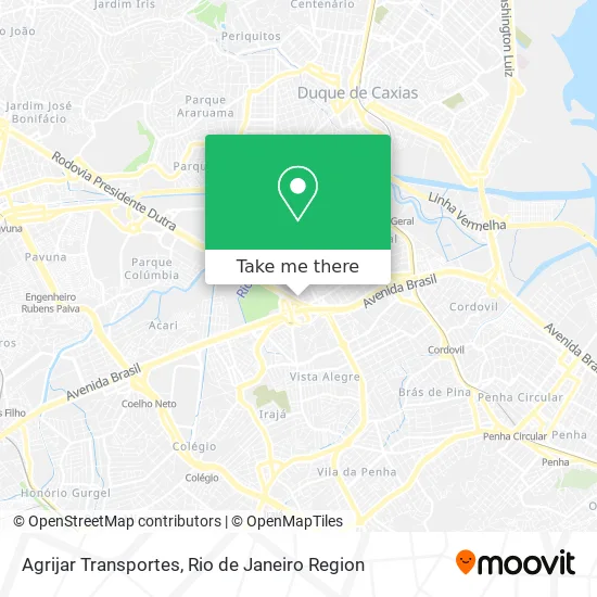 Agrijar Transportes map
