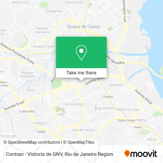 Contran - Vistoria de GNV map