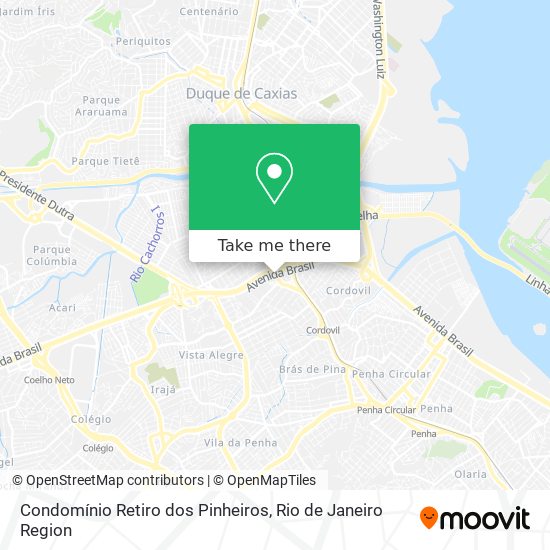 Condomínio Retiro dos Pinheiros map