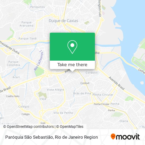 Paróquia São Sebastião map