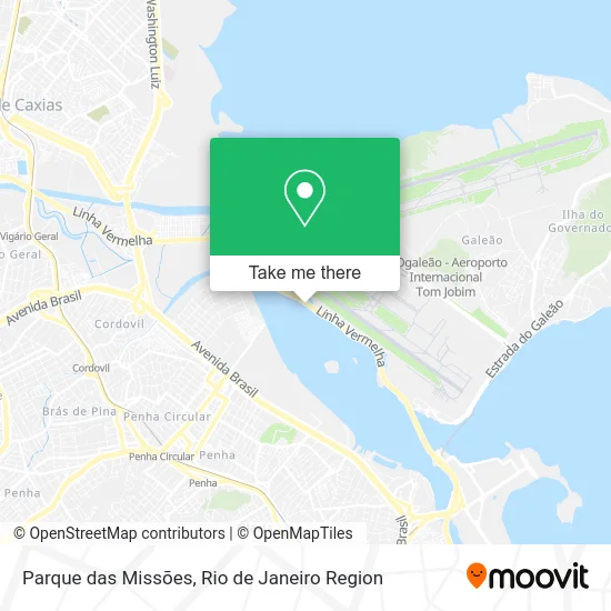 Parque das Missões map