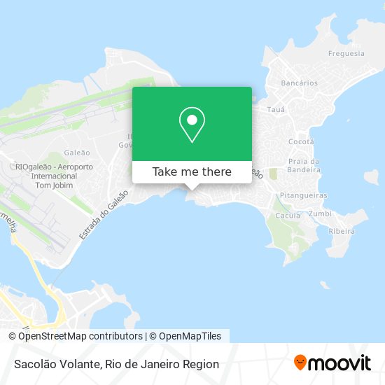 Sacolão Volante map