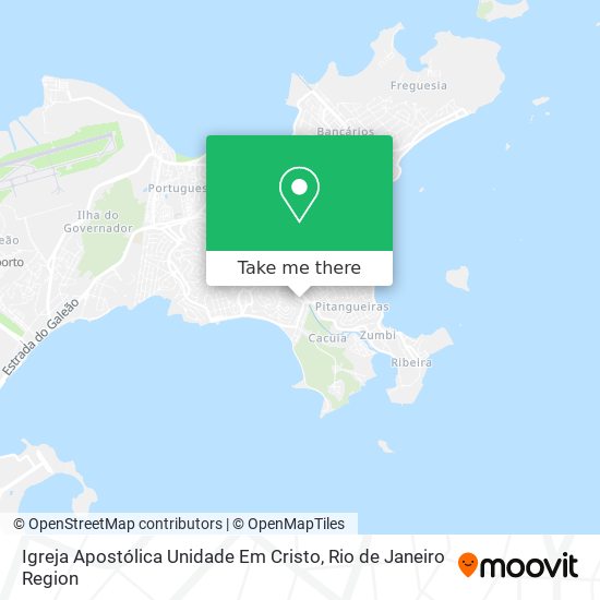 Igreja Apostólica Unidade Em Cristo map