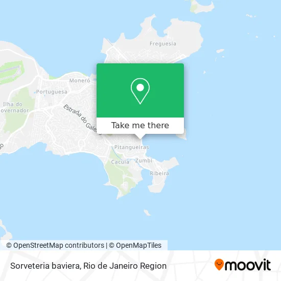 Sorveteria baviera map