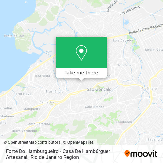 Forte Do Hamburgueiro - Casa De Hambúrguer Artesanal. map