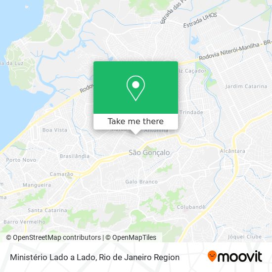 Ministério Lado a Lado map