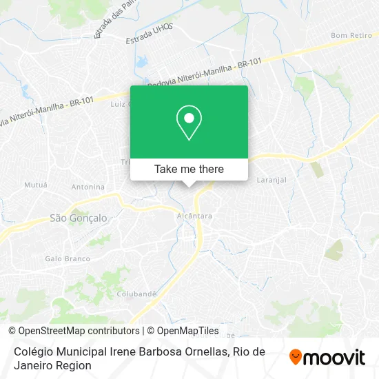 Colégio Municipal Irene Barbosa Ornellas map