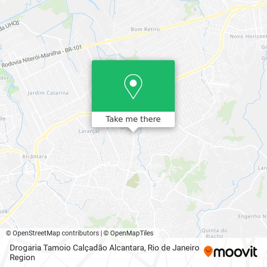 Drogaria Tamoio Calçadão Alcantara map