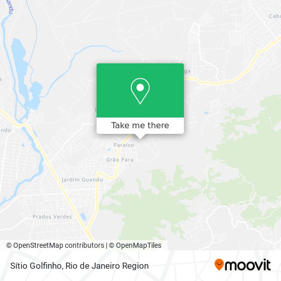 Sítio Golfinho map