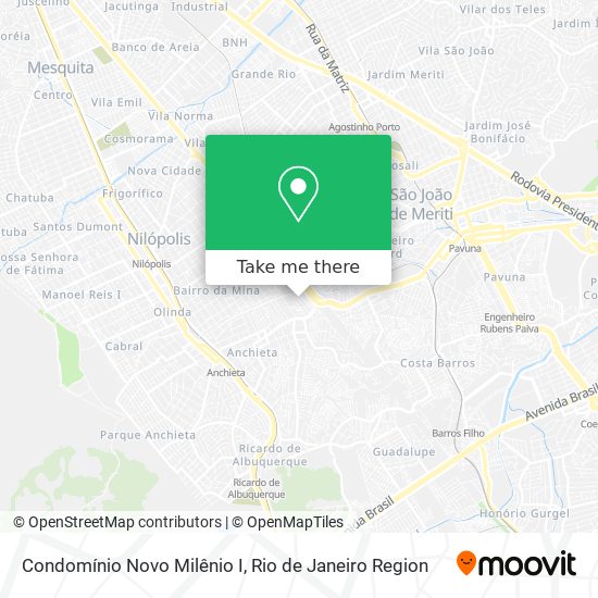 Condomínio Novo Milênio I map