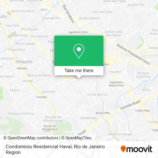 Condomínio Residencial Havai map