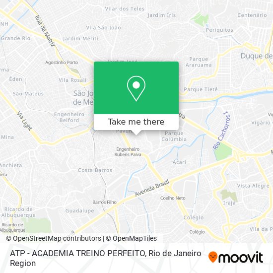 ATP -	ACADEMIA TREINO PERFEITO map