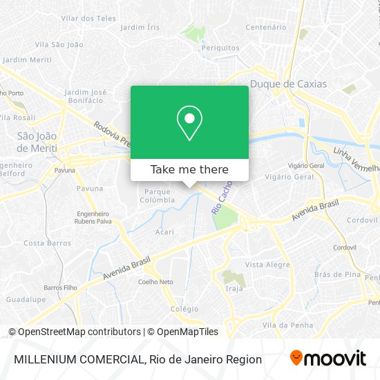 MILLENIUM COMERCIAL map