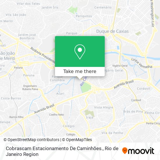 Mapa Cobrascam Estacionamento De Caminhões.