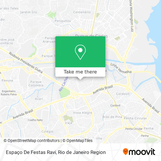 Espaço De Festas Ravi map