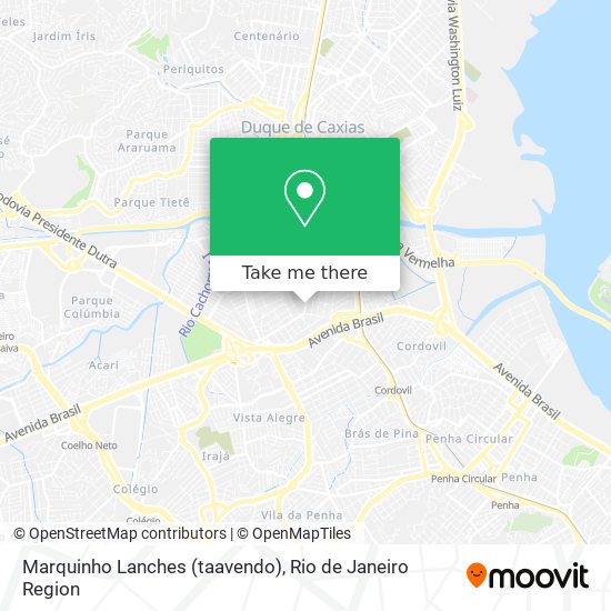 Marquinho Lanches (taavendo) map
