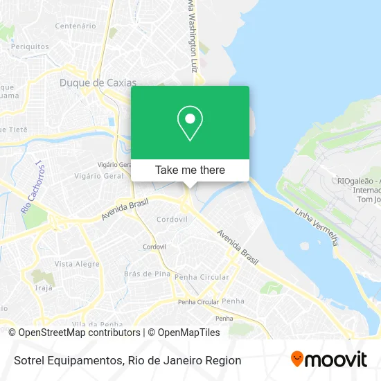 Sotrel Equipamentos map