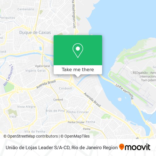 Mapa União de Lojas Leader S/A-CD