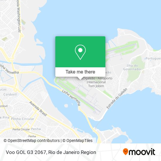 Voo GOL G3 2067 map