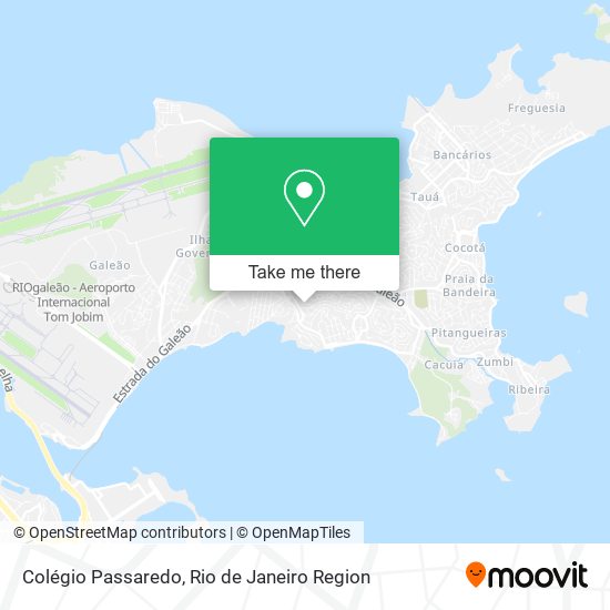 Colégio Passaredo map