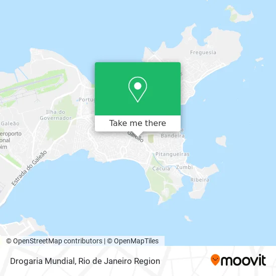 Drogaria Mundial map