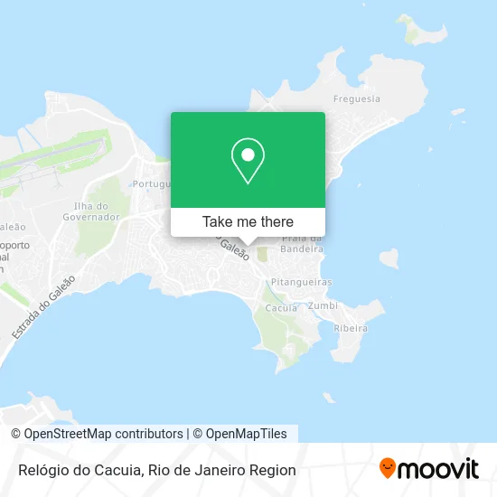 Relógio do Cacuia map