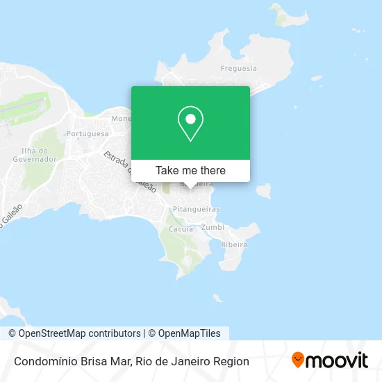 Condomínio Brisa Mar map