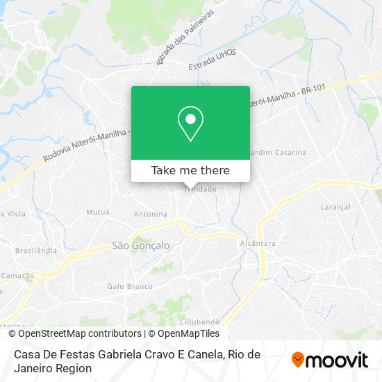 Casa De Festas Gabriela Cravo E Canela map