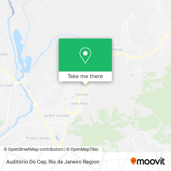 Auditório Do Cep map