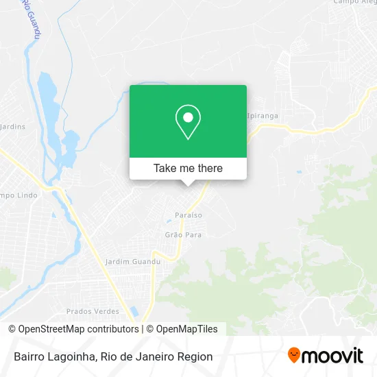 Bairro Lagoinha map
