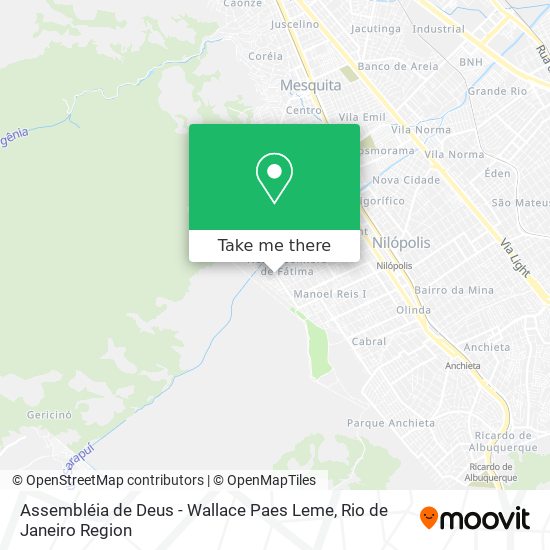 Assembléia de Deus - Wallace Paes Leme map
