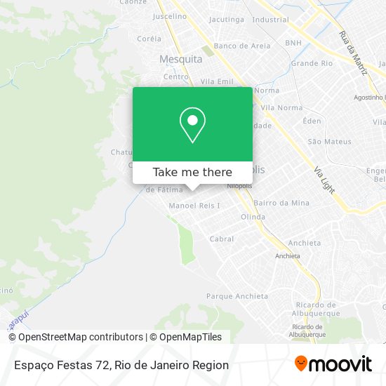 Espaço Festas 72 map