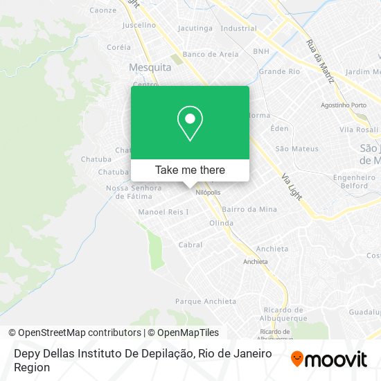 Mapa Depy Dellas Instituto De Depilação