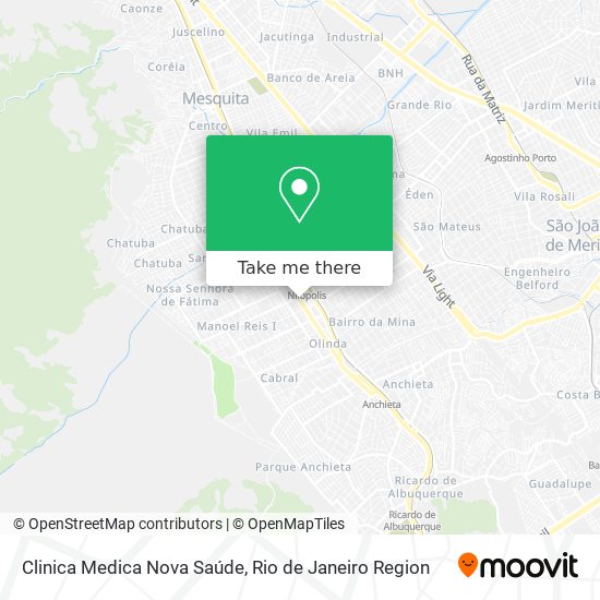 Clinica Medica Nova Saúde map