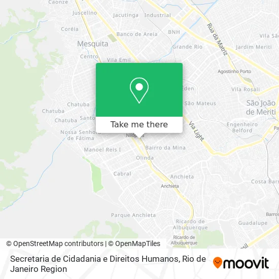 Secretaria de Cidadania e Direitos Humanos map