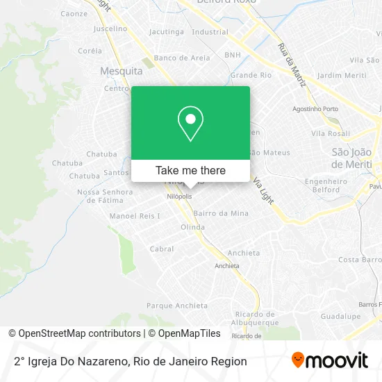 2° Igreja Do Nazareno map