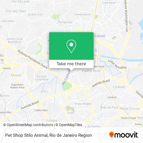 Pet Shop Stilo Animal map