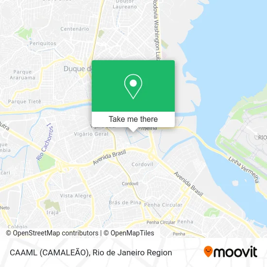 CAAML (CAMALEÃO) map