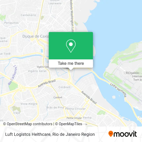 Luft Logistcs Helthcare map